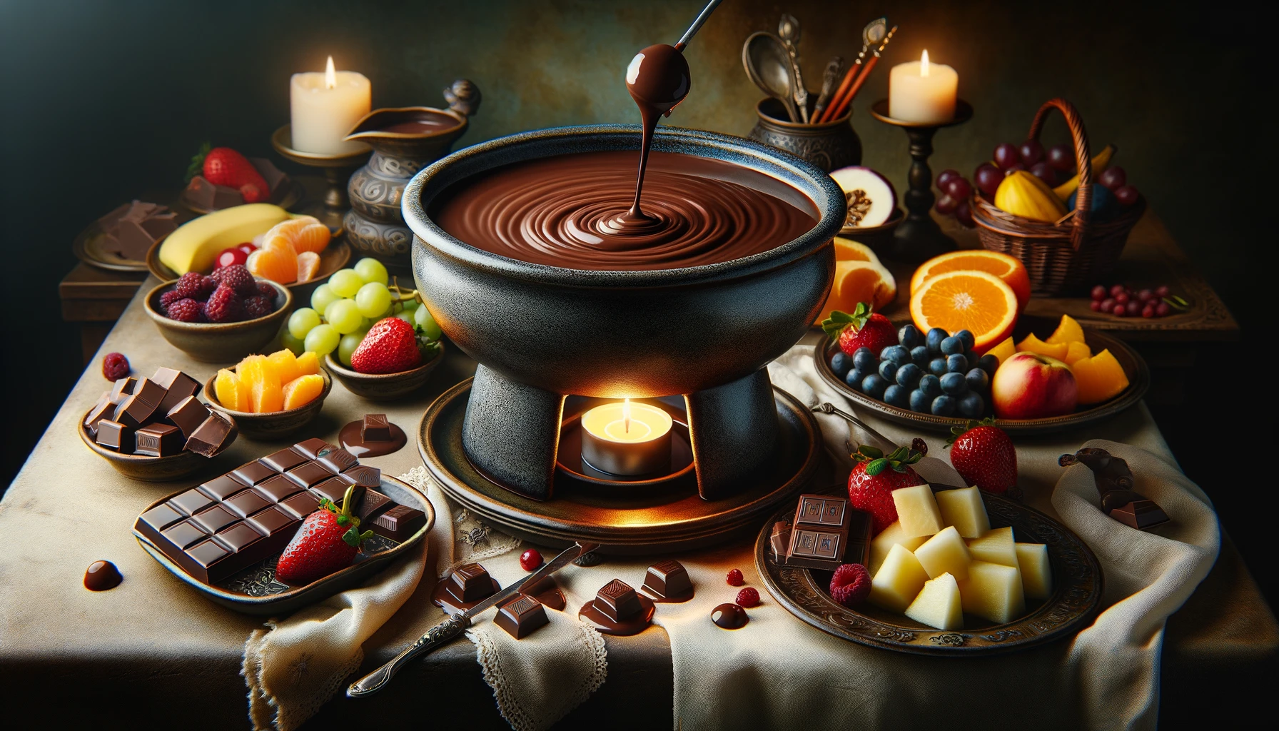 Cómo preparar fondue de chocolate