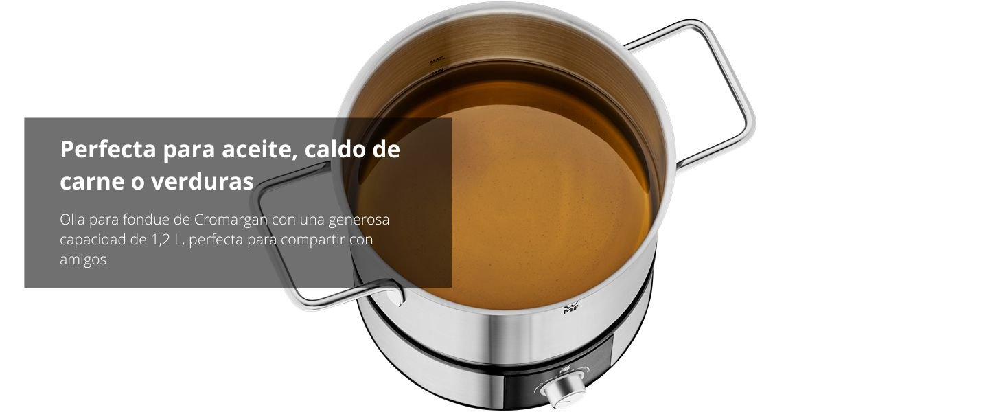 fondue para caldo de carne