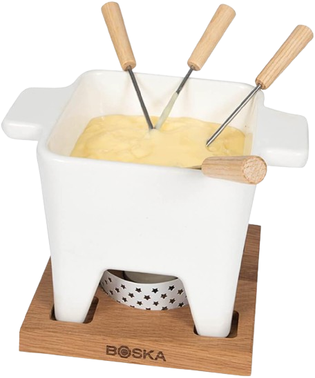 fondue boska con vela