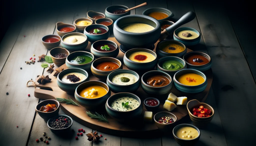 salsas fáciles para fondue de carne