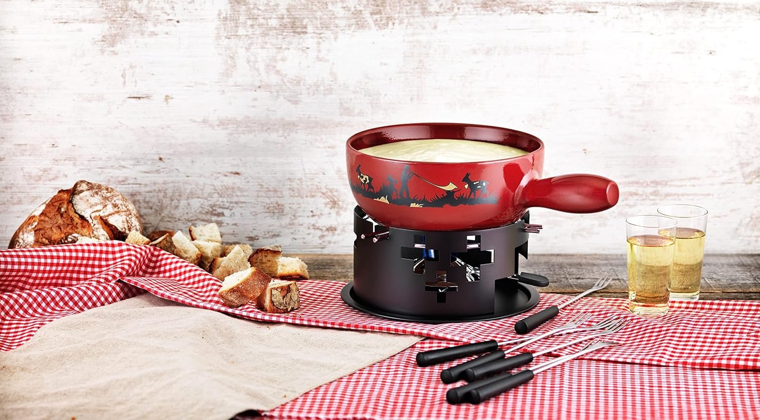 fondue con quemador kuhn rikon