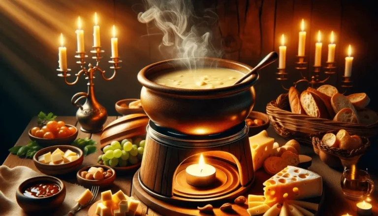 fondue de queso tradicional